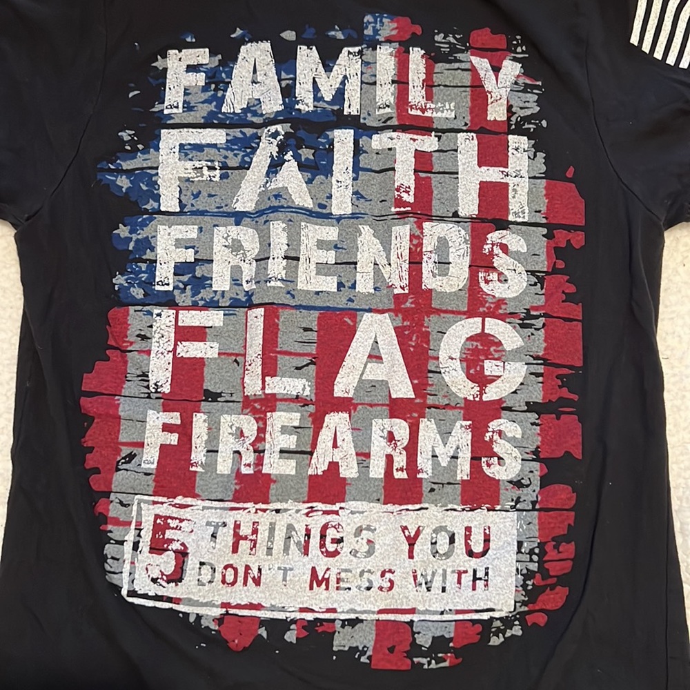 5 Fs Nine Line Tee
